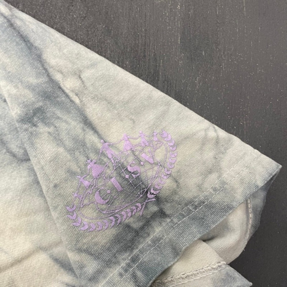 Vintage Buffalo Dreamcatcher Shirt Large Grey 1990s Excellent Tie Dye Gildan - Picture 7 of 11